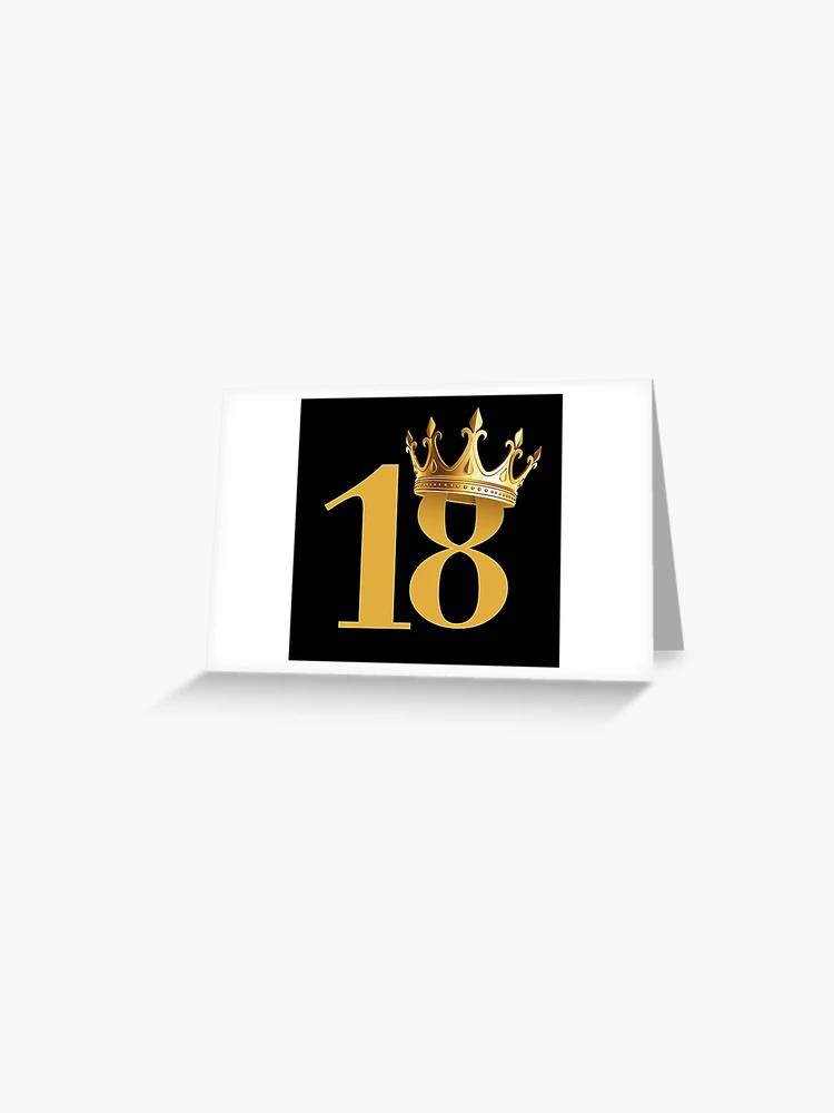 18th Birthday and a crown 