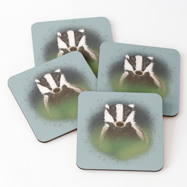 Item preview, Cute badger designed and sold by Thornlight.