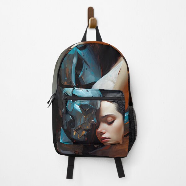 Item preview, Robot and Human Futuristic Love designed and sold by EmAlaver.