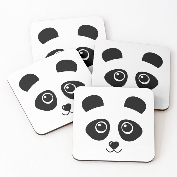 Item preview, Panda Bear Face - Cute designed and sold by humnoo.