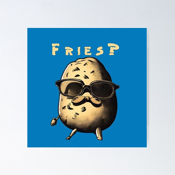 Item preview,  Potato with glasses designed and sold by StyleSketch.