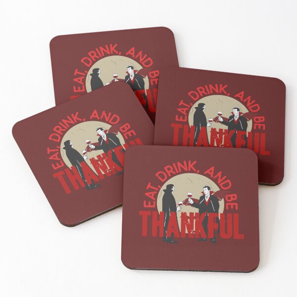 Item preview, Happy friendsgiving. Spooky vampire thanksgiving. designed and sold by VieBelieve.