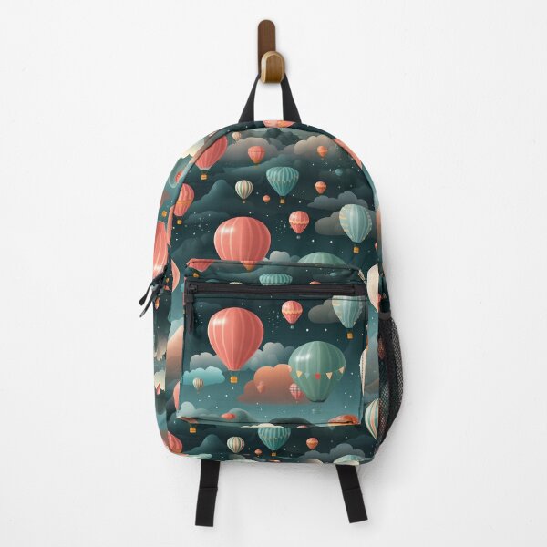 The balloon purchases backpack color:black