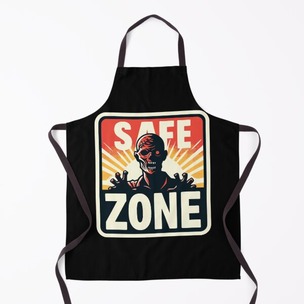 Item preview, Retro zombie safe zone designed and sold by TomFrontierArt.