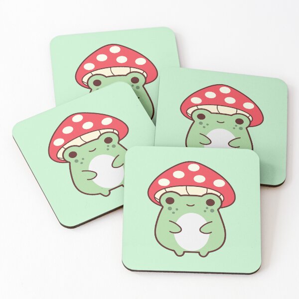 Item preview, Cute Mushroom Frog designed and sold by SunMoonMilk.