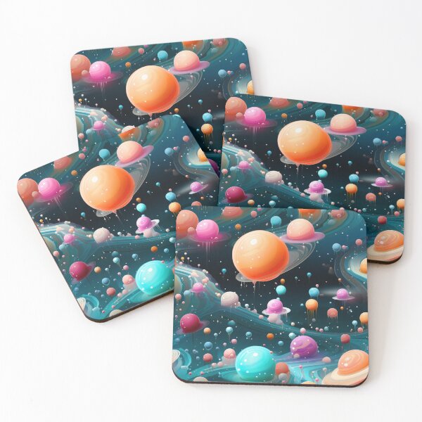 Item preview, Whimsical Planet & Balloon Streetscape designed and sold by YYWDesigns.
