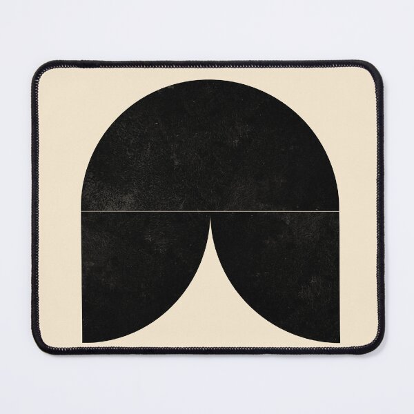 Item preview, GEOMETRIC_BLACK_ZEN_MINIMAL_LANDSCAPE_LOVE designed and sold by forgetmestudio.