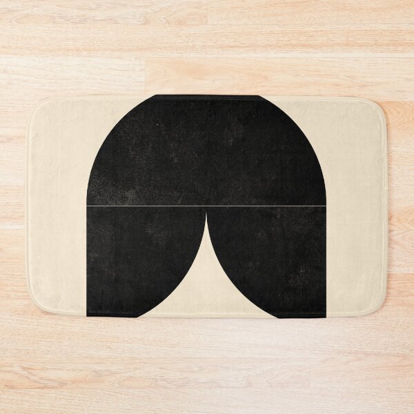 Item preview, GEOMETRIC_BLACK_ZEN_MINIMAL_LANDSCAPE_LOVE designed and sold by forgetmestudio.
