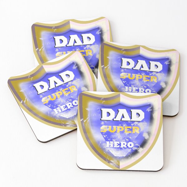 Item preview, Dad Super Hero designed and sold by WSShopArt21.