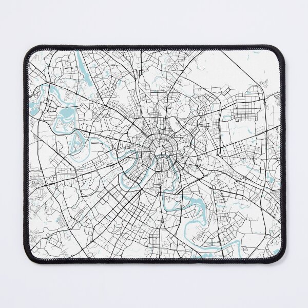 Item preview, Moscow City Map of Russia - Circle designed and sold by deMAP.