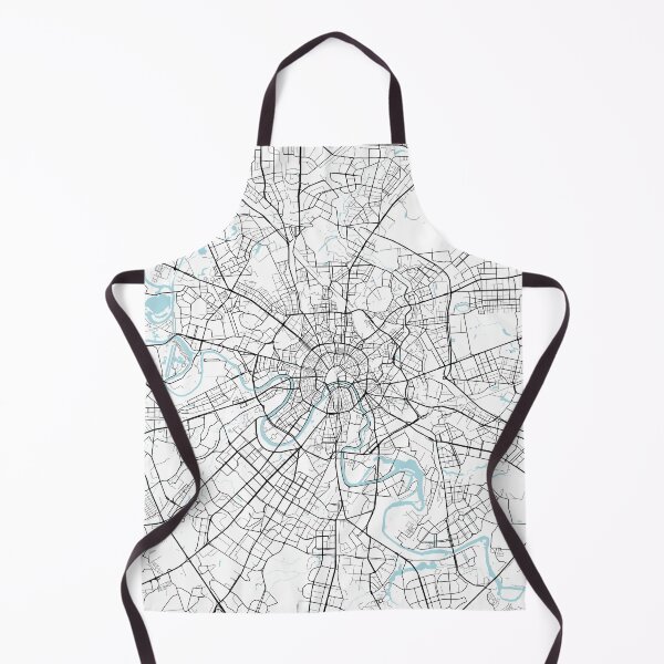 Item preview, Moscow City Map of Russia - Circle designed and sold by deMAP.