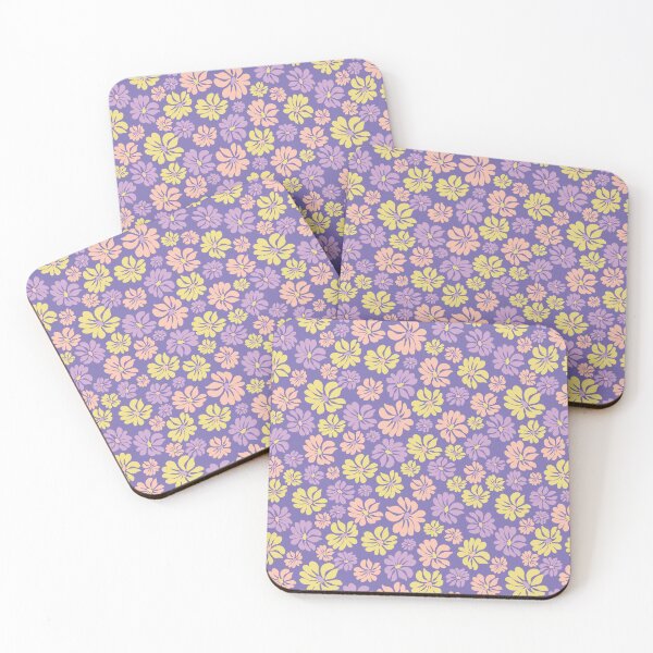 Item preview, SUMMER PURPLE COCONUT GIRL BOHO FLOWERS designed and sold by blomastudios.