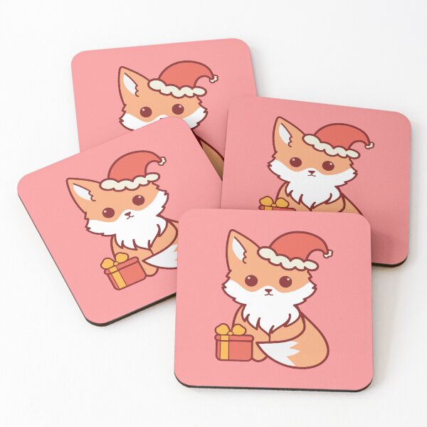 Item preview, Cute Christmas Fox designed and sold by SunMoonMilk.
