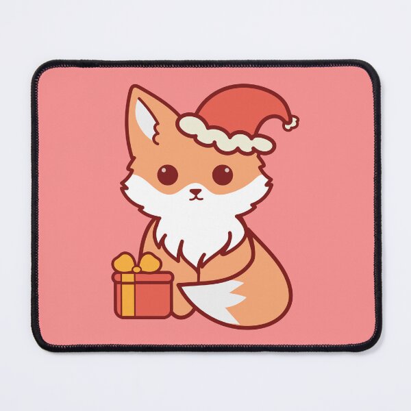 Item preview, Cute Christmas Fox designed and sold by SunMoonMilk.