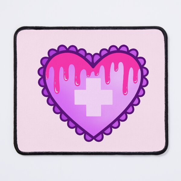 Item preview, Menhera Dripping Heart designed and sold by KawaiPastelKult.