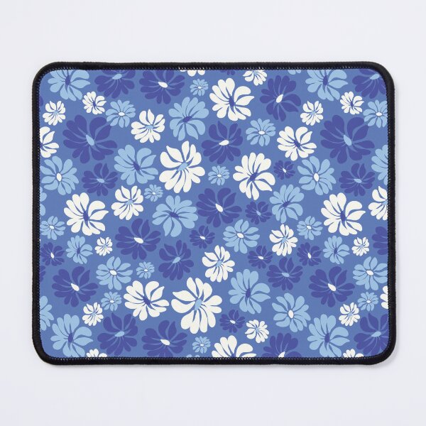 Item preview, SUMMER BLUE COCONUT GIRL BOHO FLOWERS designed and sold by blomastudios.