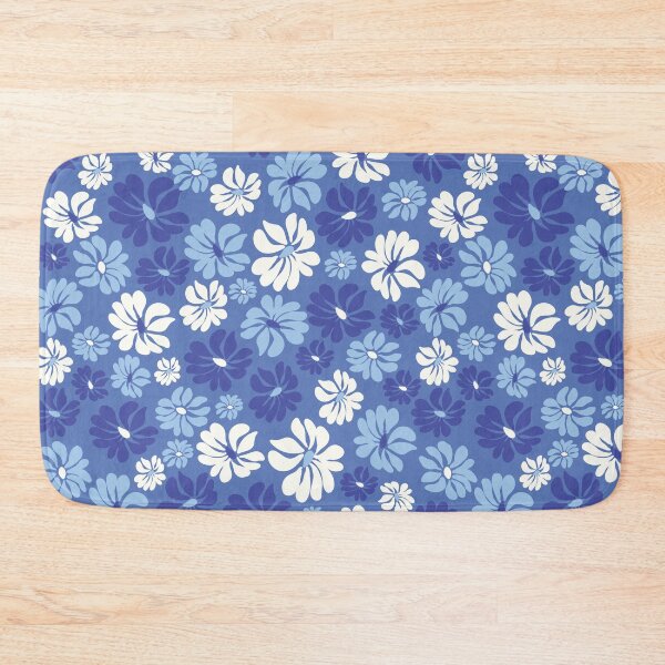 Item preview, SUMMER BLUE COCONUT GIRL BOHO FLOWERS designed and sold by blomastudios.