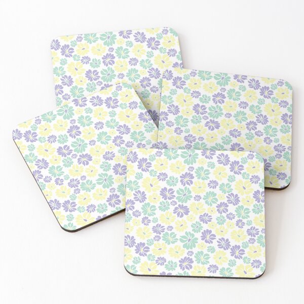 Item preview, PASTEL SUMMER COCONUT GIRL BOHO FLOWERS designed and sold by blomastudios.
