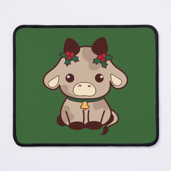 Item preview, Cute Christmas Cow designed and sold by SunMoonMilk.