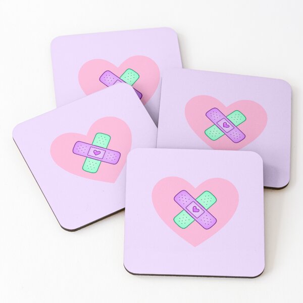 Item preview, Heart Plasters designed and sold by KawaiPastelKult.