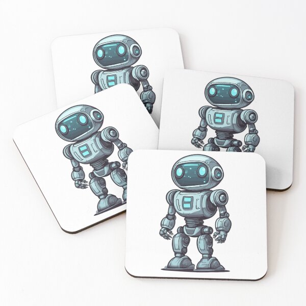 Item preview, Futuristic Humanoid Metallic Robot designed and sold by BrushAndBow.