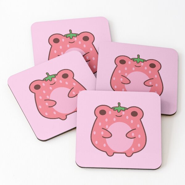 Item preview, Cute Strawberry Frog designed and sold by SunMoonMilk.