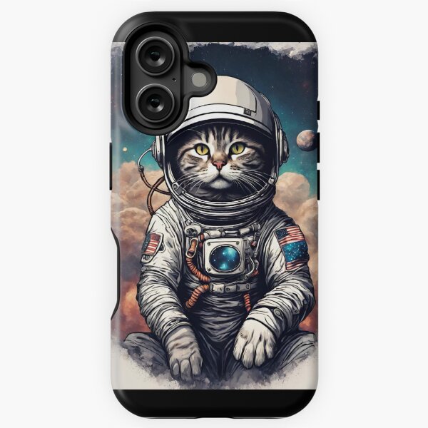 Item preview, Cosmic Cat Astronaut Art: A Stellar Adventure designed and sold by FunArtDesigns00.