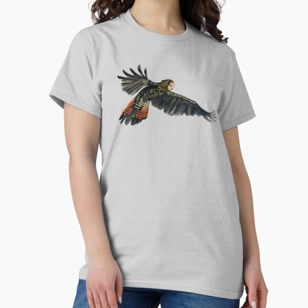 Item preview, Red tail cockatoo in flight  designed and sold by Old Friends Pet Portraits.