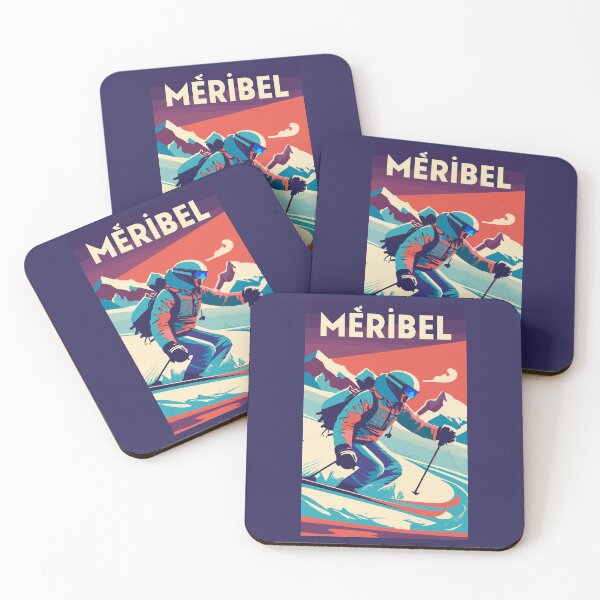 Item preview, A Vintage Travel Art of Meribel - France  designed and sold by GoodOldVintage.