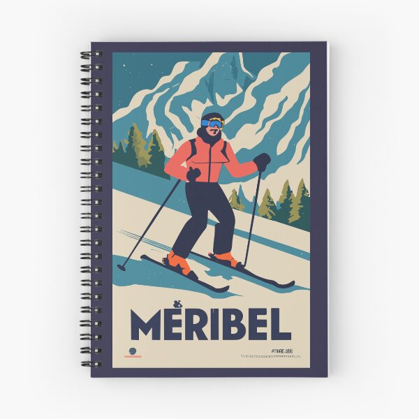 Item preview, A Vintage Travel Art of Meribel - France  designed and sold by GoodOldVintage.