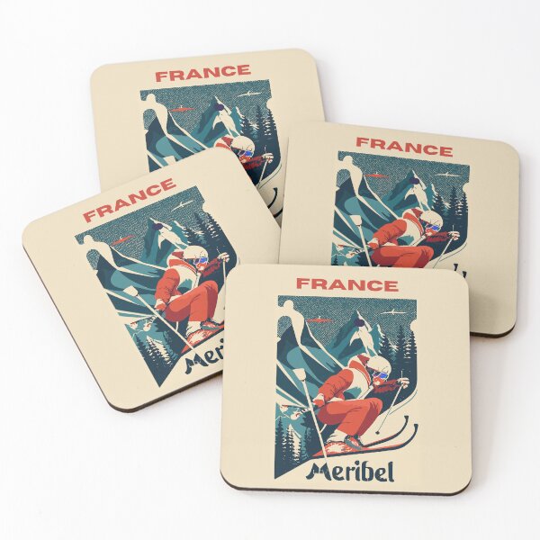 Item preview, A Vintage Travel Art of Meribel - France  designed and sold by GoodOldVintage.