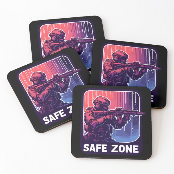 Item preview, Safe zone rifle guns club firearm  designed and sold by TomFrontierArt.