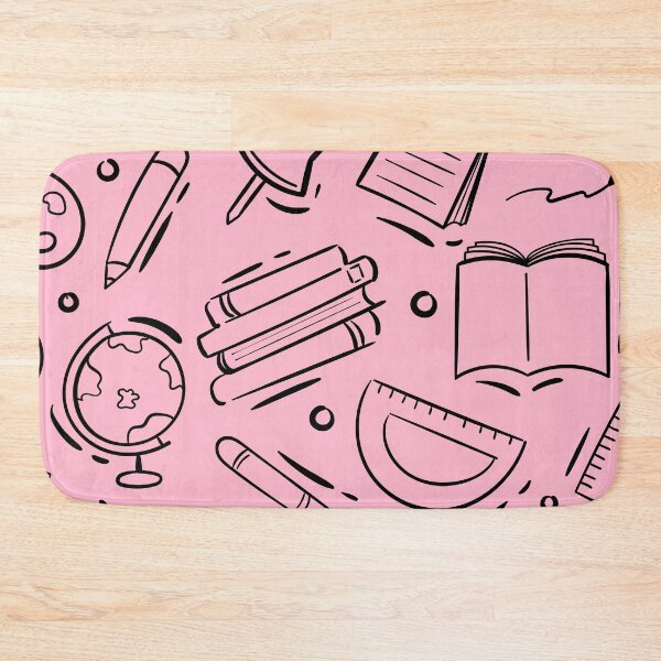 Item preview, Baby Pink School Pattern. designed and sold by ARichArts.