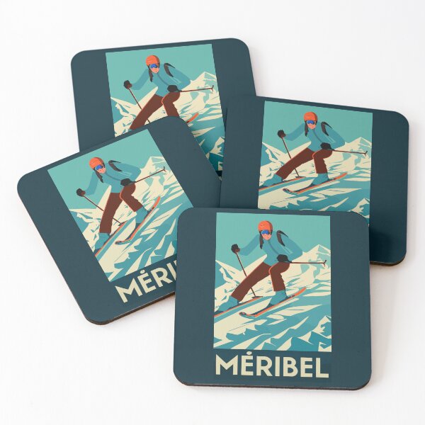 Item preview, A Vintage Travel Art of Meribel - France  designed and sold by GoodOldVintage.