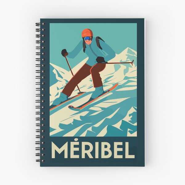 Item preview, A Vintage Travel Art of Meribel - France  designed and sold by GoodOldVintage.