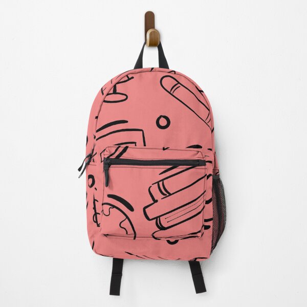 Item preview, Light Coral School Pattern. designed and sold by ARichArts.
