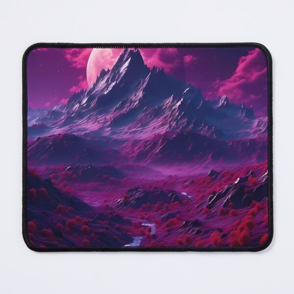 Item preview, Mystical Magenta Moonlit Landscape designed and sold by NeatSplash.