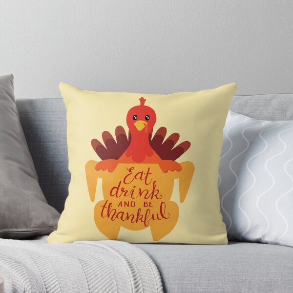 Item preview, Thanksgiving Turkey. Eat, drink and be thankful. designed and sold by VieBelieve.