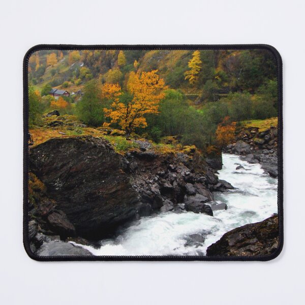 Item preview, Waterfall Flamsdalen Valley Flam Norway Scandinavia designed and sold by AndyEvansPhotos.