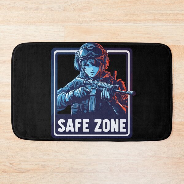 Item preview, Safe zone special forces club firearm  designed and sold by TomFrontierArt.