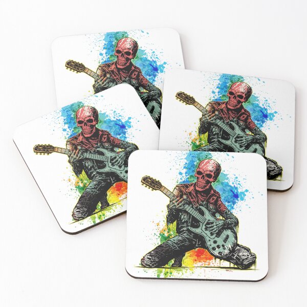 Item preview, Skeleton Playing Guitar Skeleton Hand designed and sold by Graphica Store.