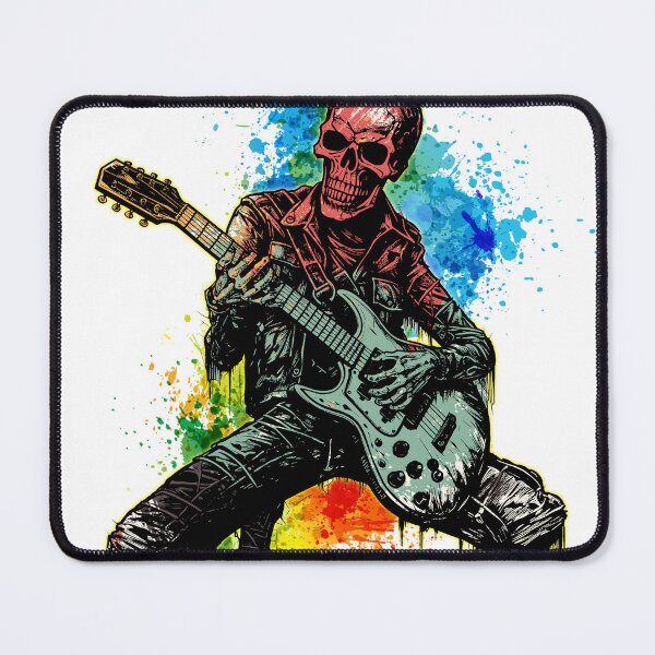 Item preview, Skeleton Playing Guitar Skeleton Hand designed and sold by Graphica Store.