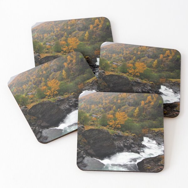 Item preview, Waterfall Flamsdalen Valley Flam Norway Scandinavia designed and sold by AndyEvansPhotos.