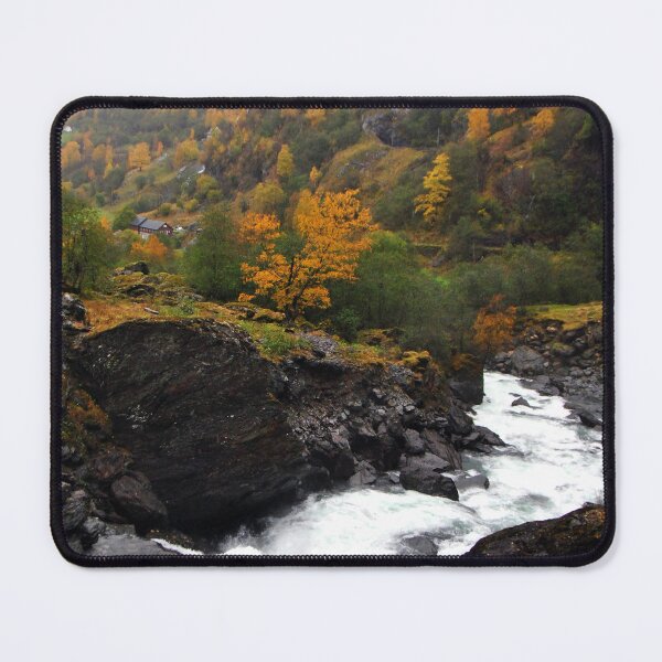 Item preview, Waterfall Flamsdalen Valley Flam Norway Scandinavia designed and sold by AndyEvansPhotos.