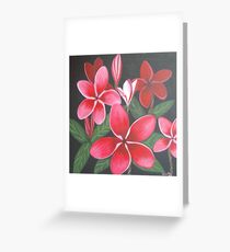 Frangipani's Greeting Card