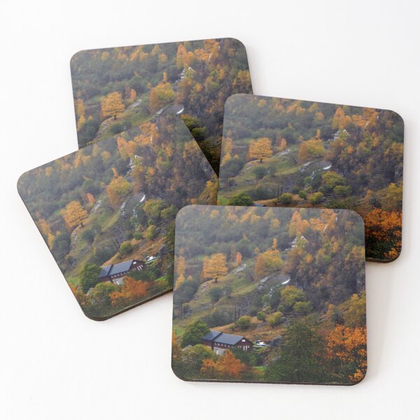 Item preview, Autumn Trees Flamsdalen Valley Flam Norway Scandinavia designed and sold by AndyEvansPhotos.