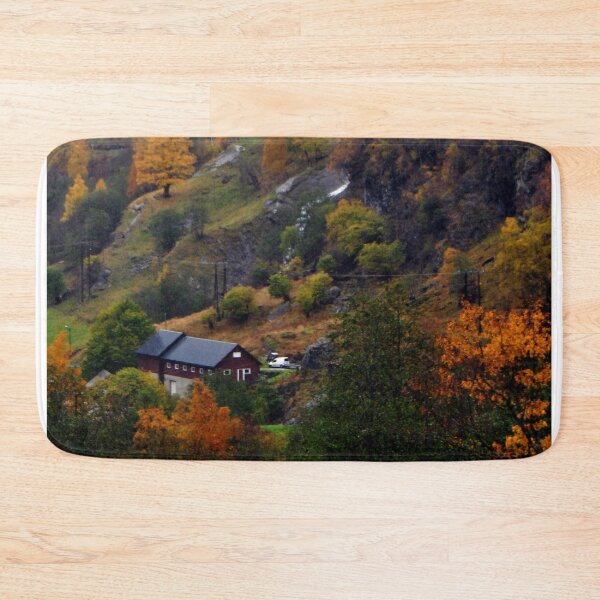 Item preview, Autumn Trees Flamsdalen Valley Flam Norway Scandinavia designed and sold by AndyEvansPhotos.