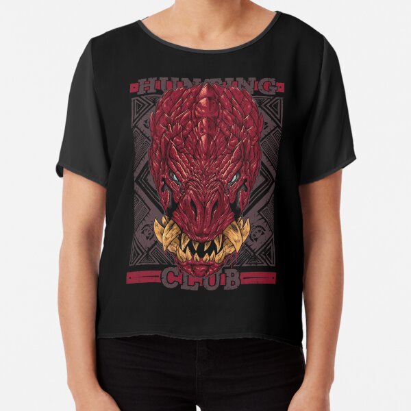 Hunting Club: Odogaron Chiffon Top