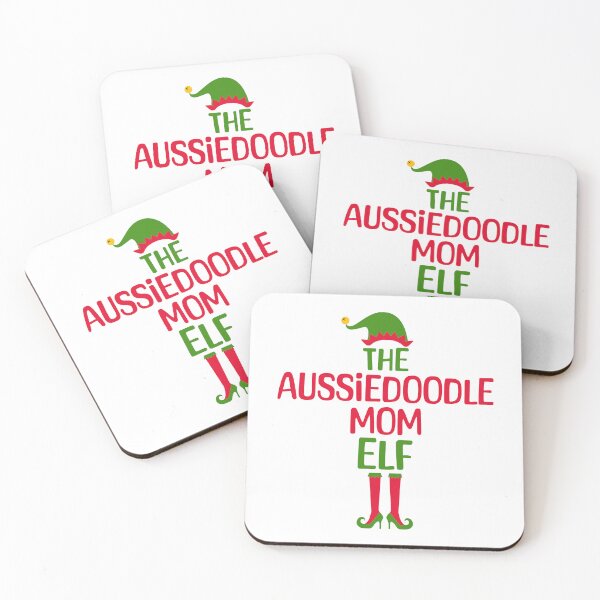 Item preview,  The Aussiedoodle Mom Elf - Aussiedoodle Mom Christmas designed and sold by defimo.