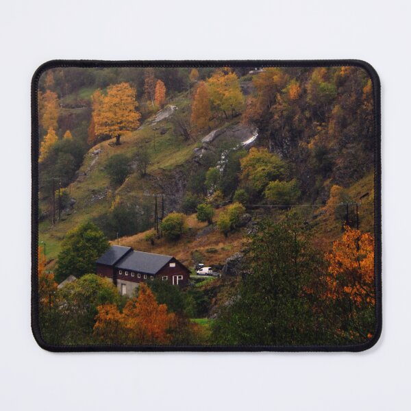 Item preview, Autumn Trees Flamsdalen Valley Flam Norway Scandinavia designed and sold by AndyEvansPhotos.